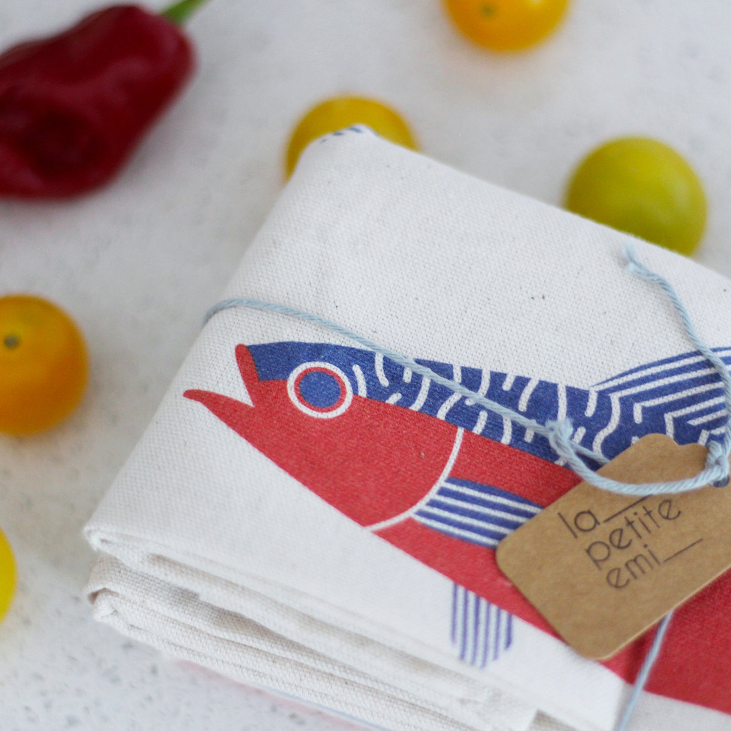 Torchon Baie de Saint-Brieuc - Poissons