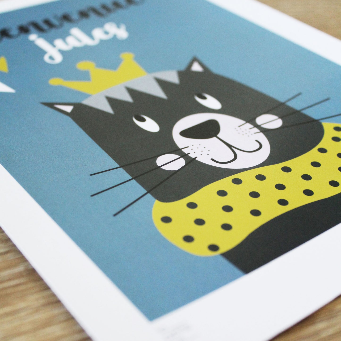 Affiche bébé animal - Chat