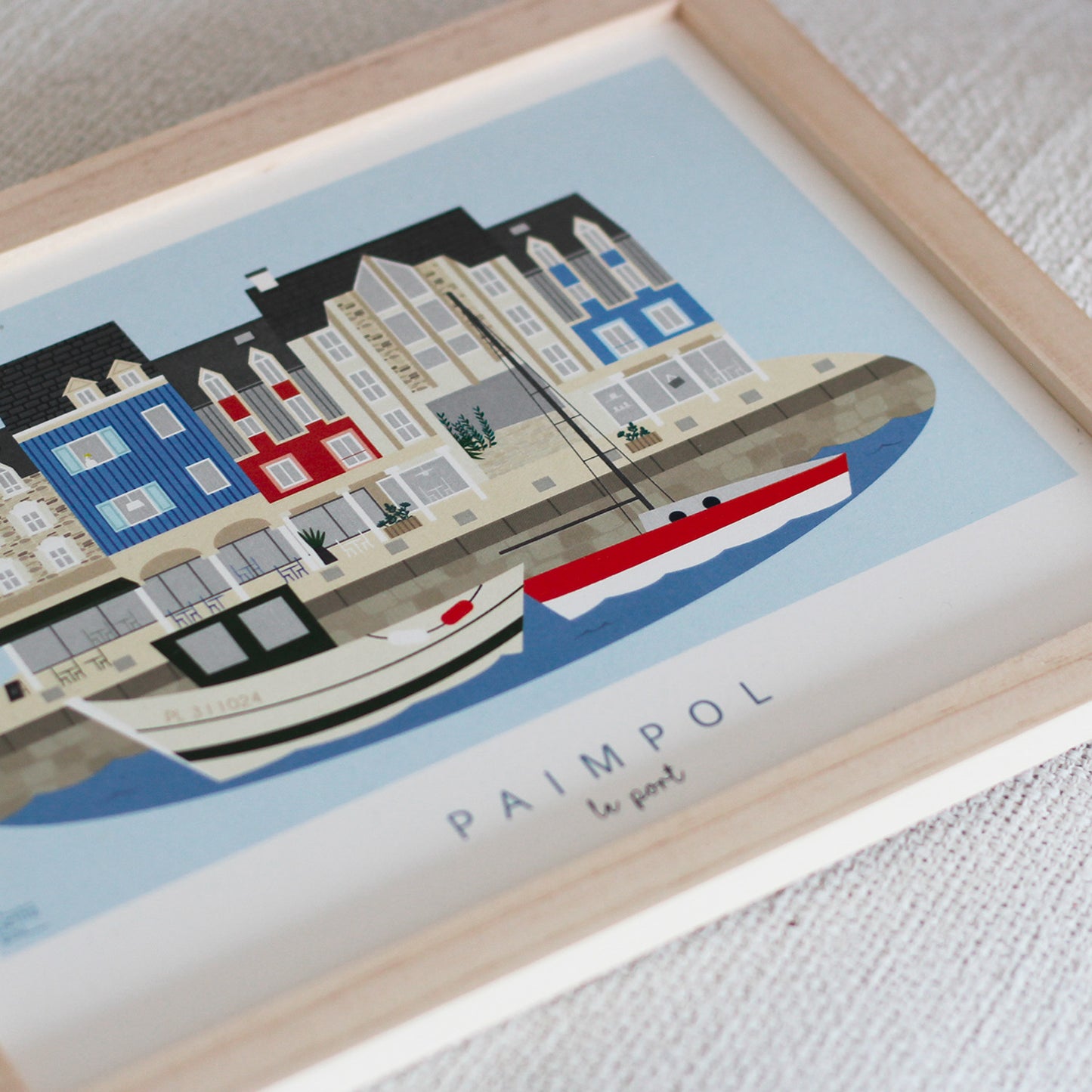 Affiche Paimpol - Le Port