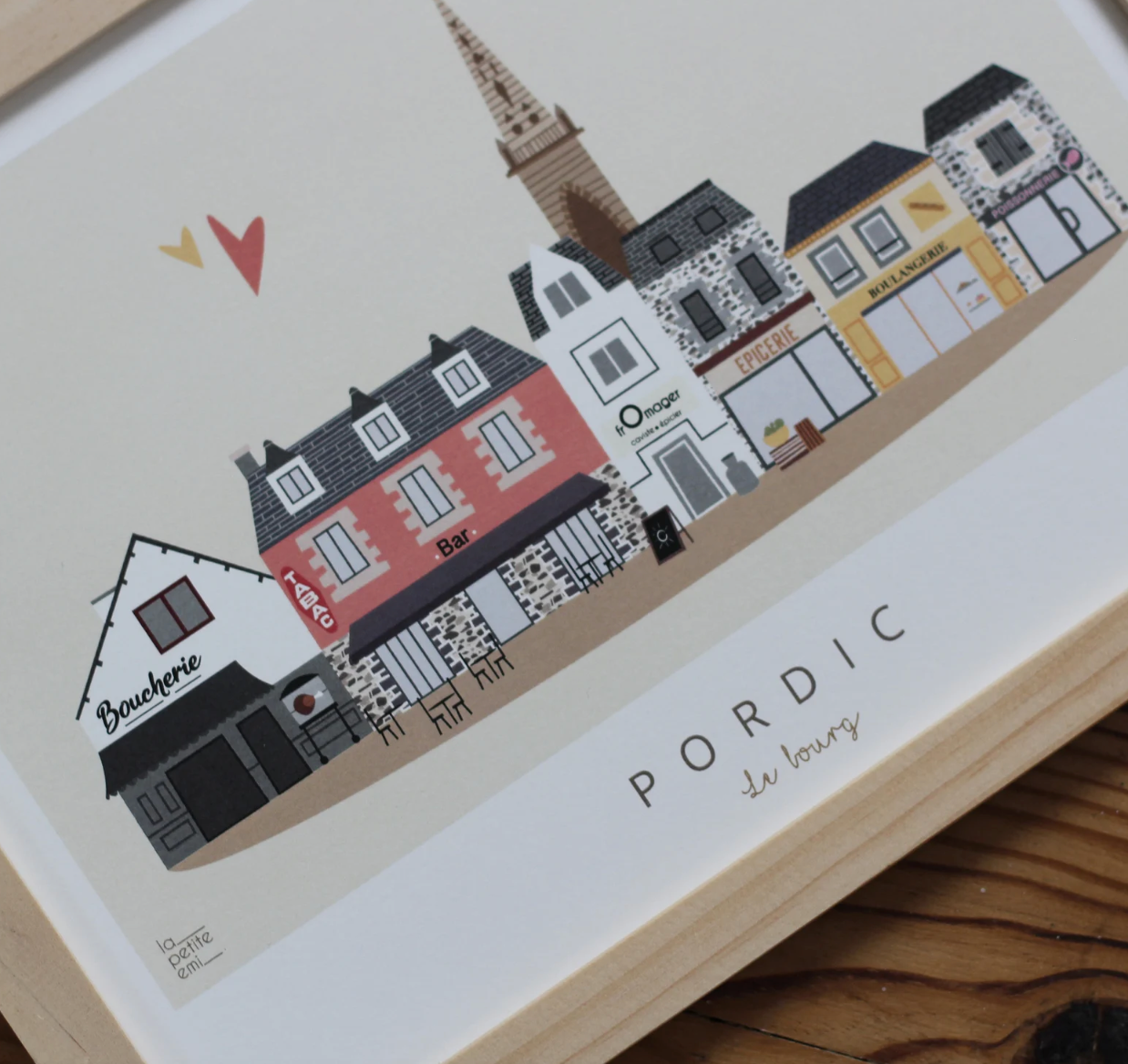 Affiche Pordic - Le Bourg