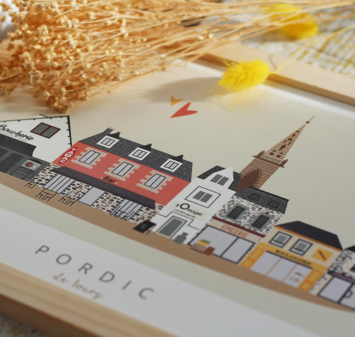Affiche Pordic - Le Bourg