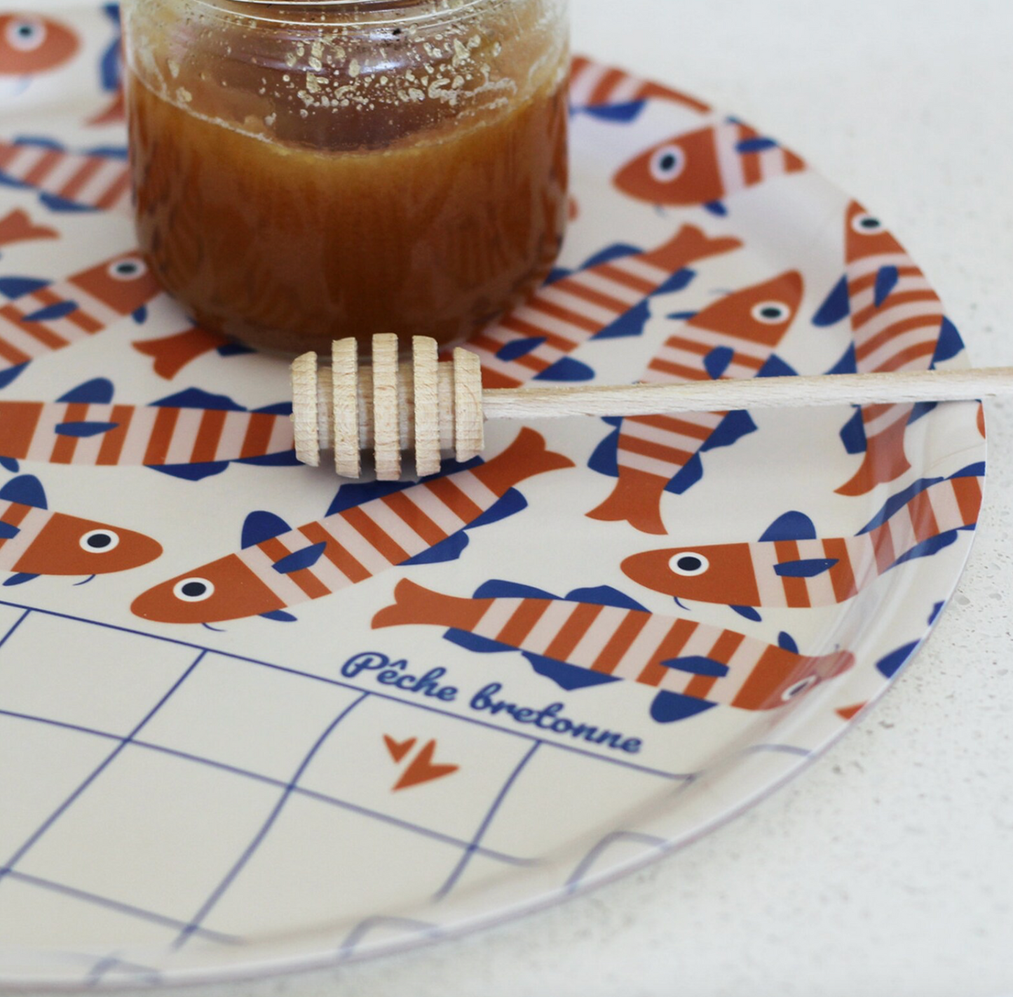 Plateau rond - Poisson
