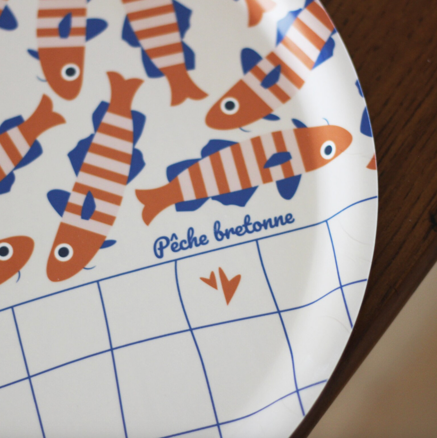 Plateau rond - Poisson