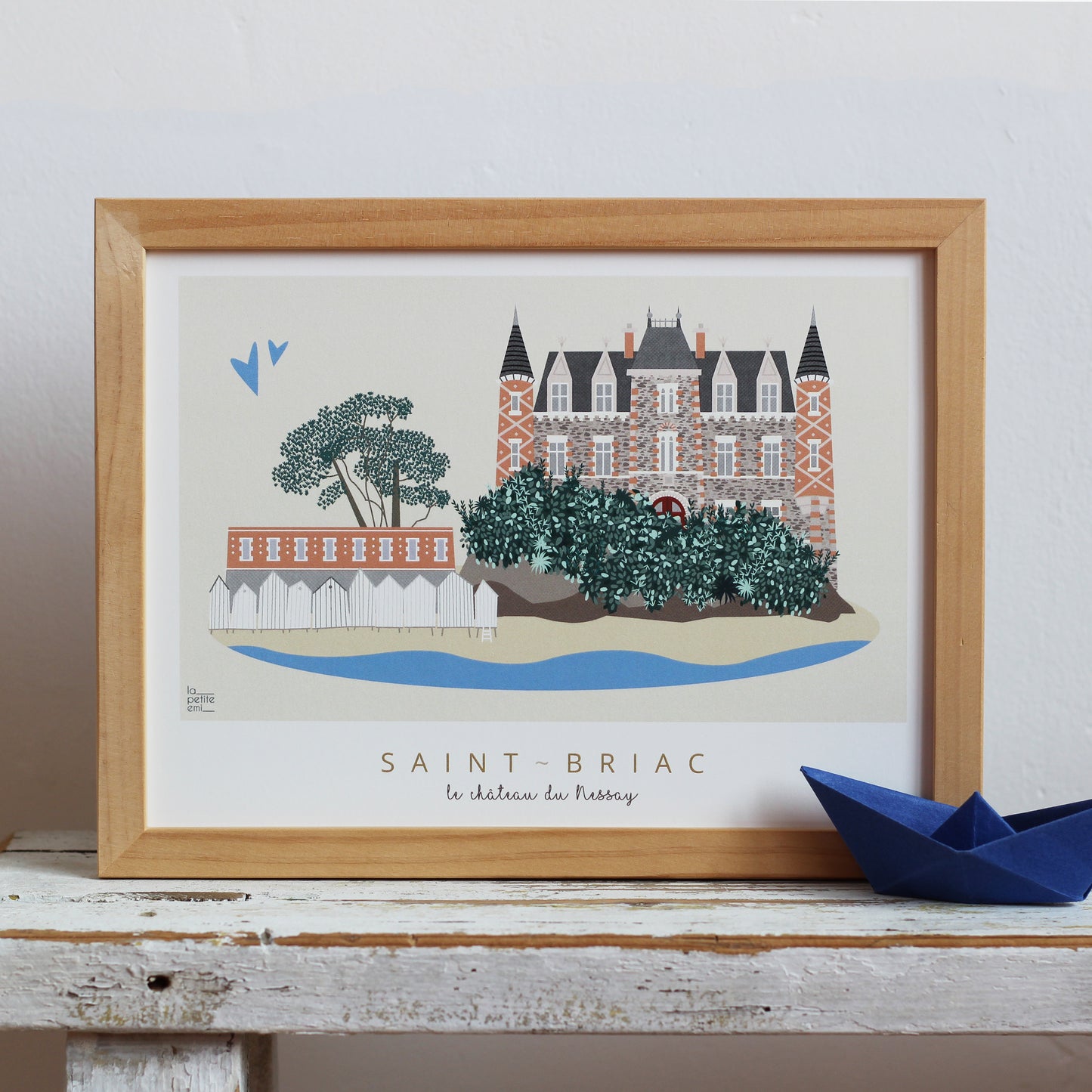 Affiche Saint-Briac - Hôtel du Nessay