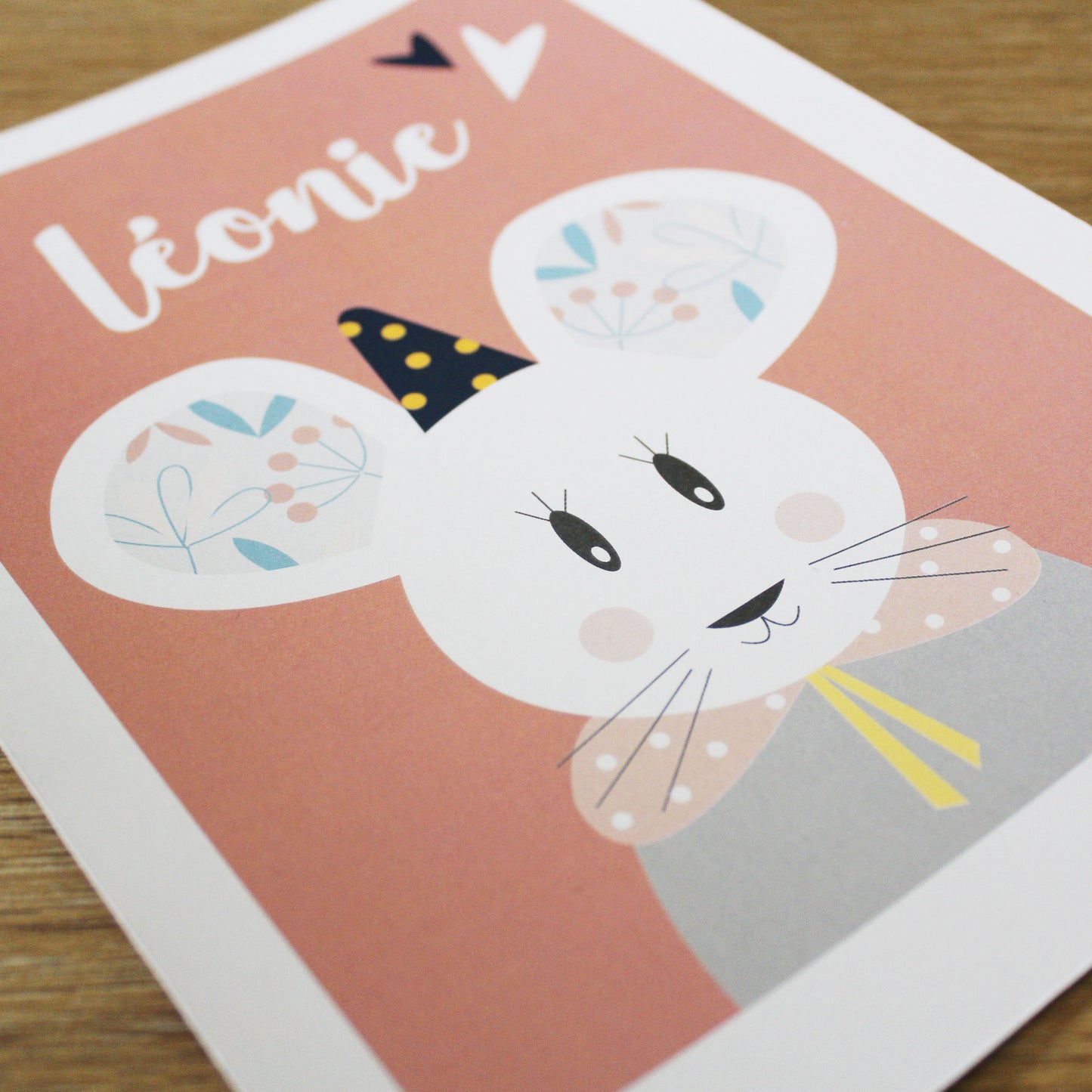 Affiche bébé animal - Souris