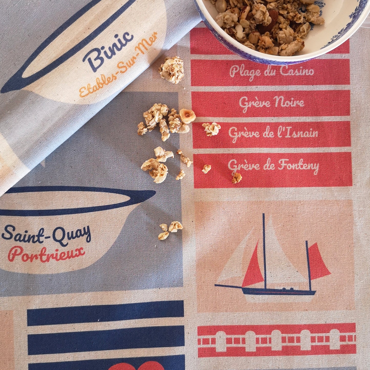 Torchon St-Quay-Portrieux - Symboles