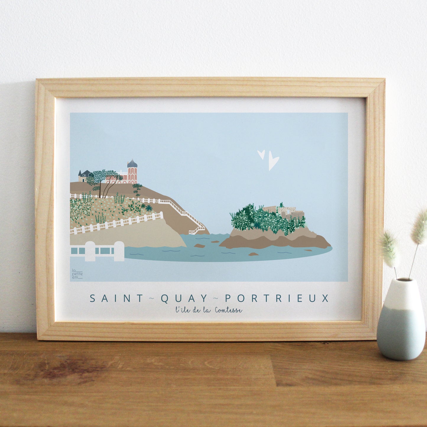 Affiche Saint-Quay-Portrieux - La Comtesse