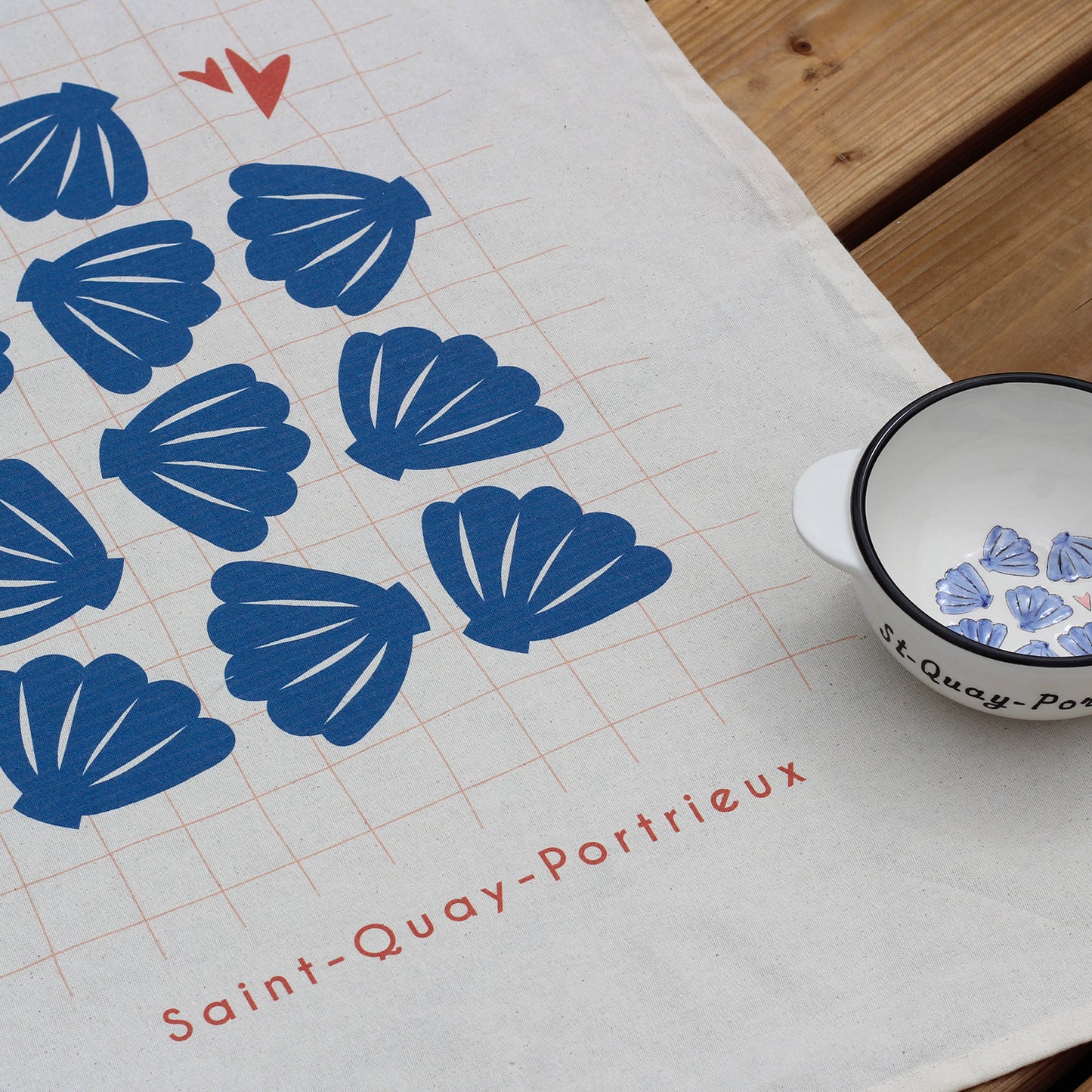 Torchon St-Quay-Portrieux - Coquilles