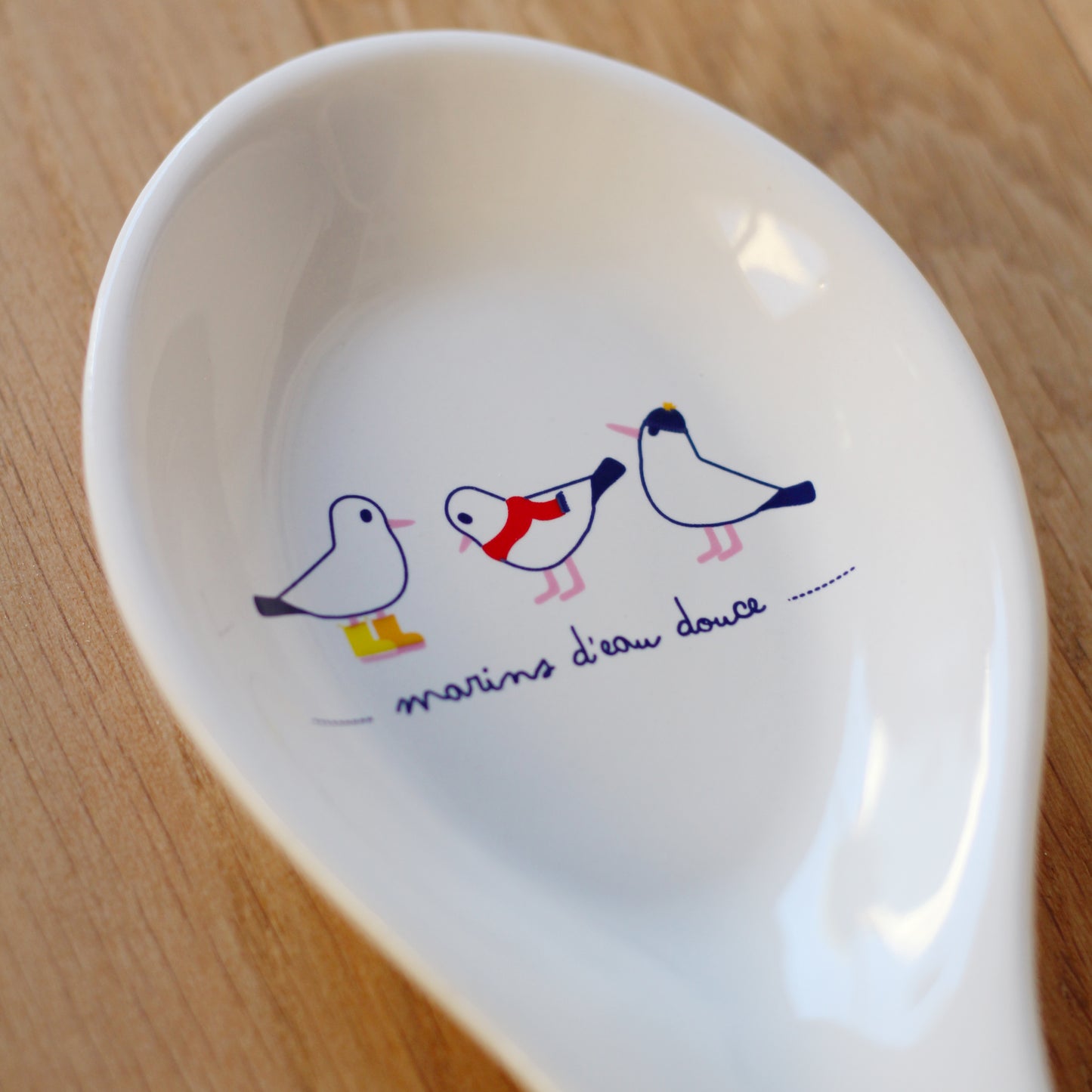 Repose cuillère - Mouettes