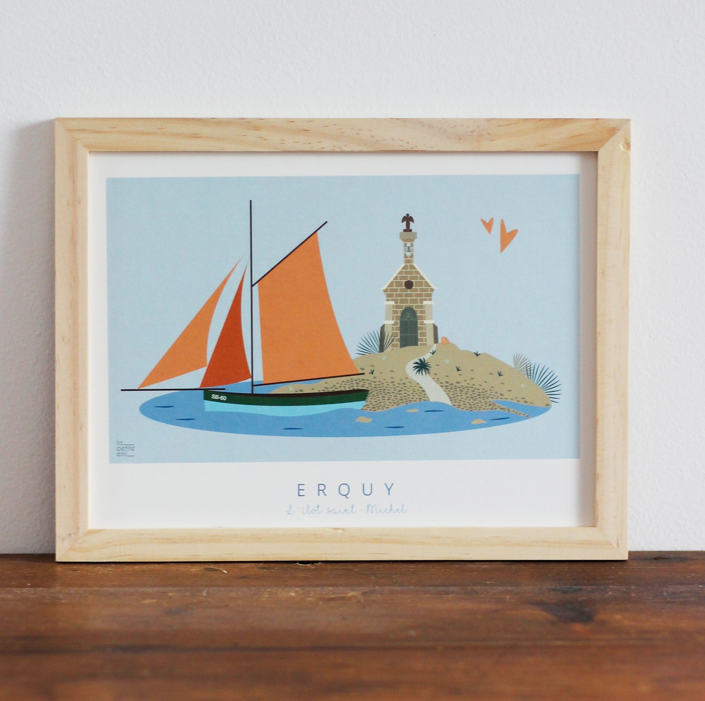 Affiche Erquy - Ilot Saint-Michel