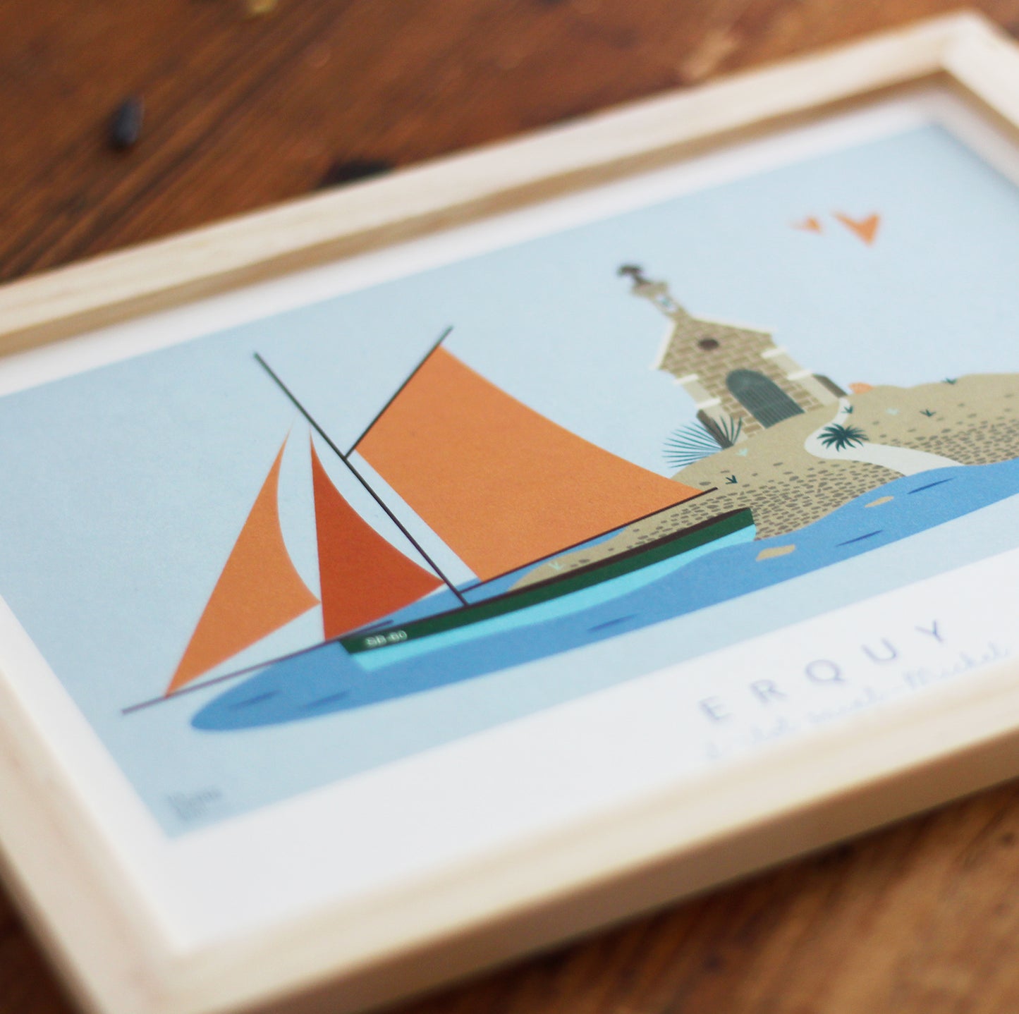 Affiche Erquy - Ilot Saint-Michel