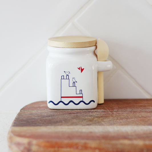Petit pot à sel - Godelins