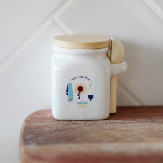 Petit pot à sel - Retour de plage