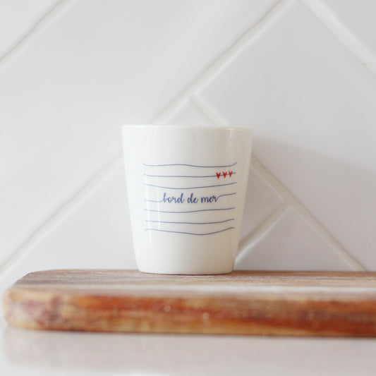 Tasse expresso - Bord de mer