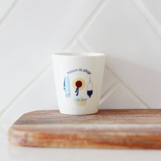 Tasse expresso - Retour de plage