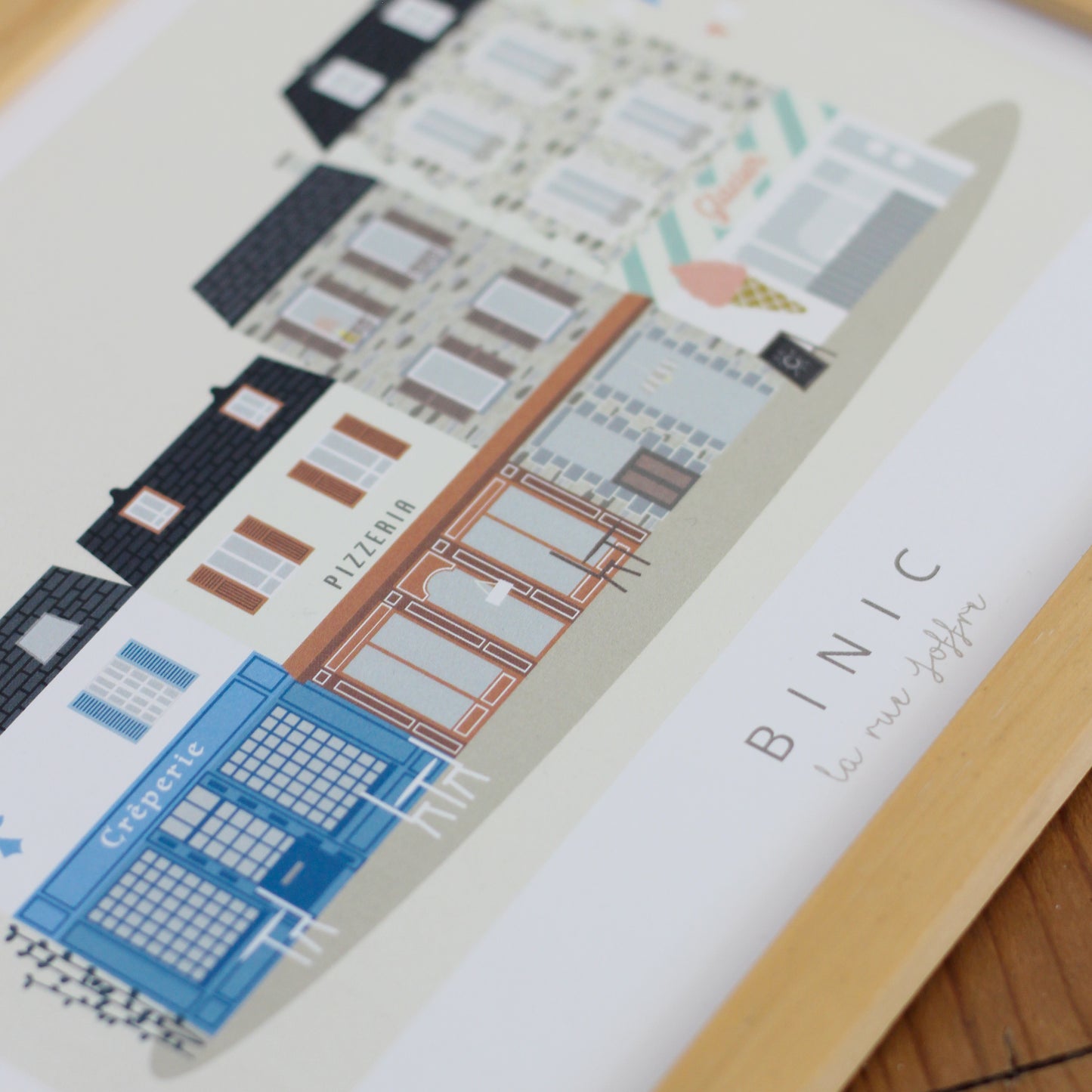 Affiche Binic - Rue Joffre