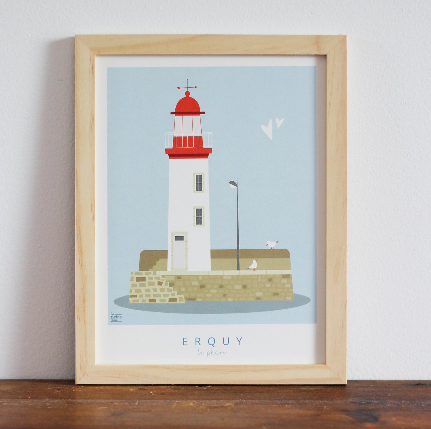 Affiche Erquy - Phare
