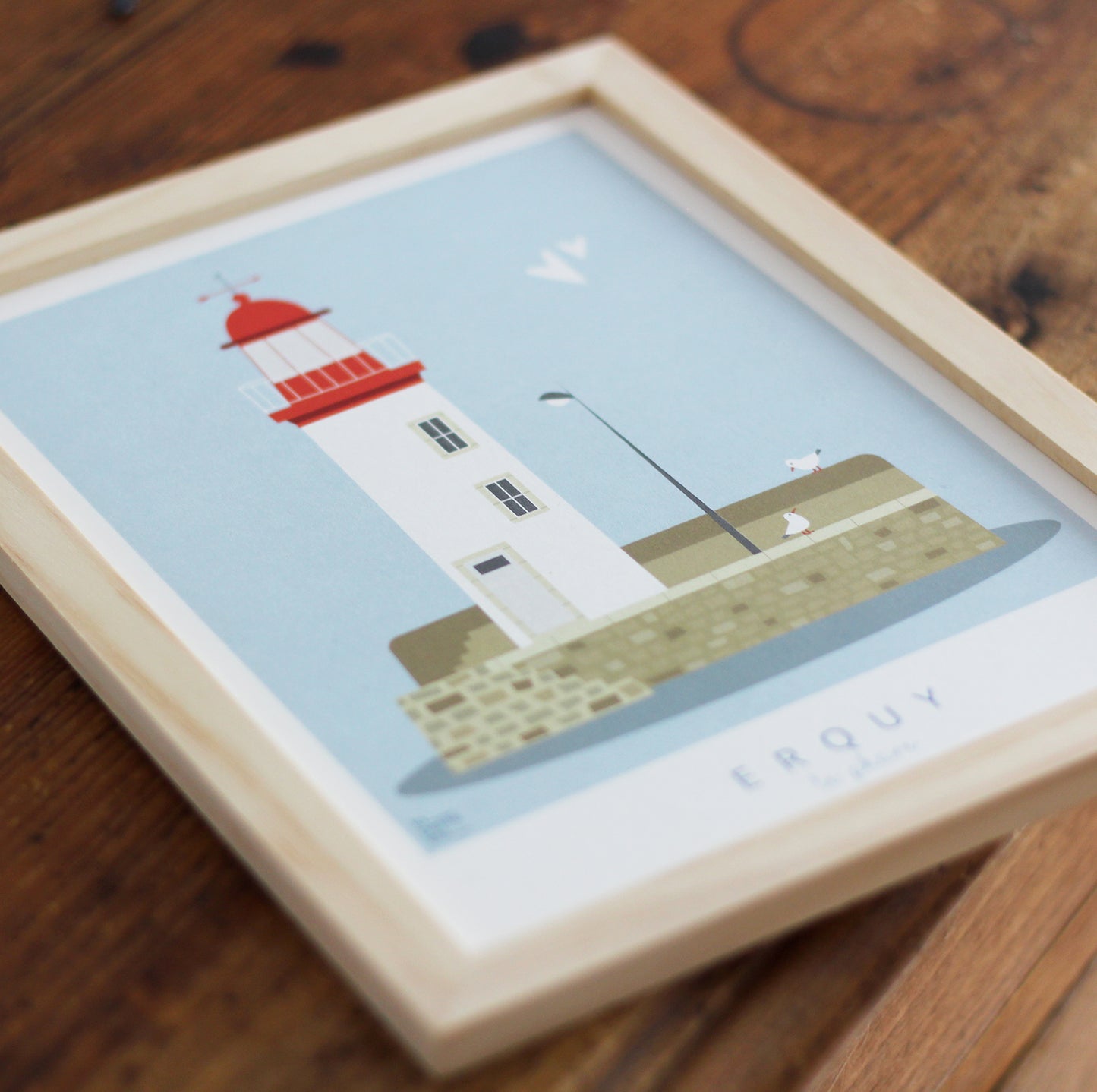 Affiche Erquy - Phare