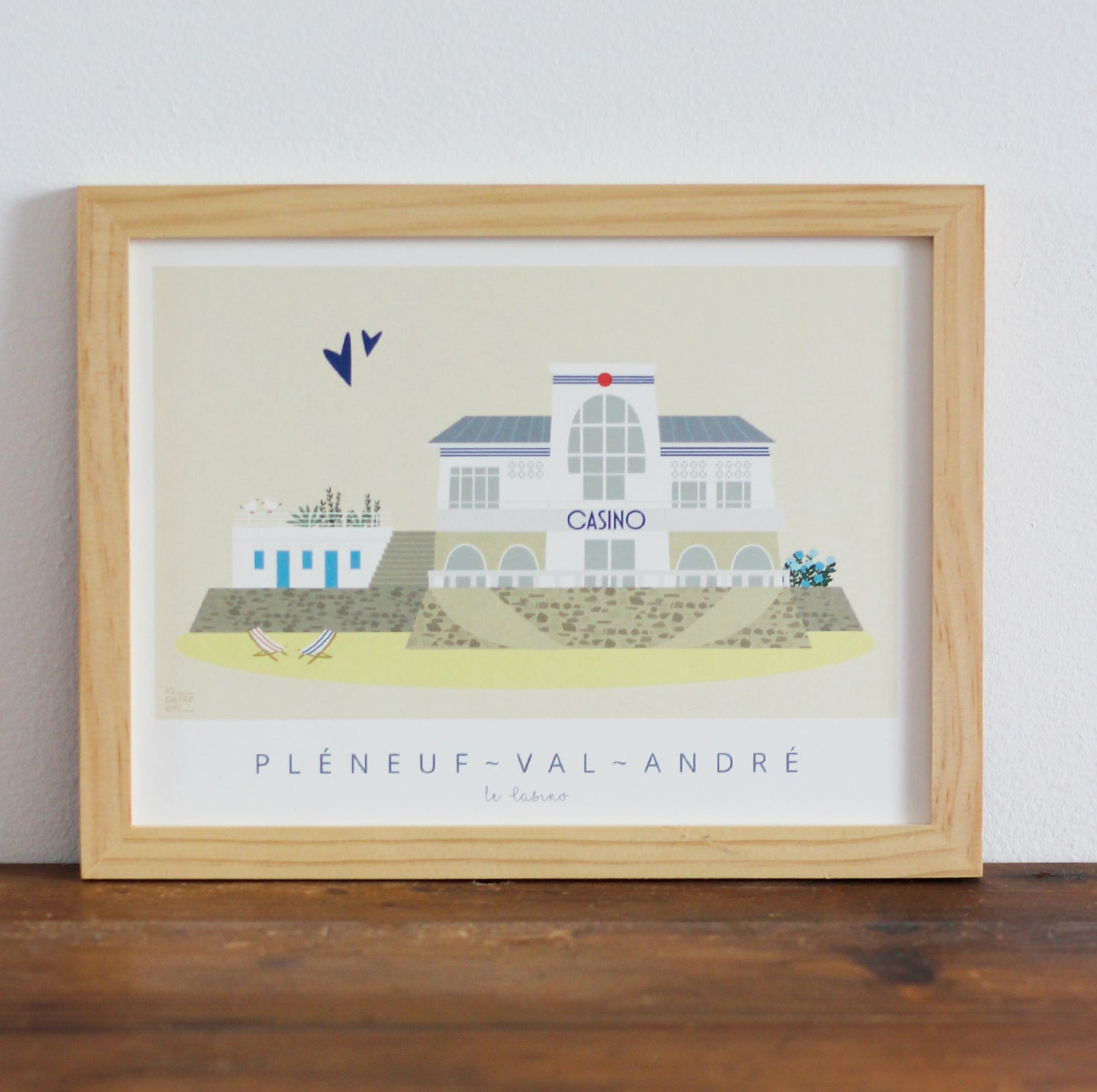 Affiche Pléneuf-Val-André - Casino