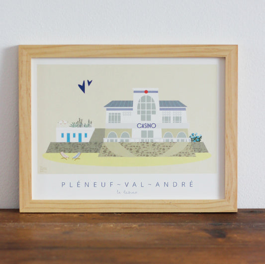 Affiche Pléneuf-Val-André - Casino