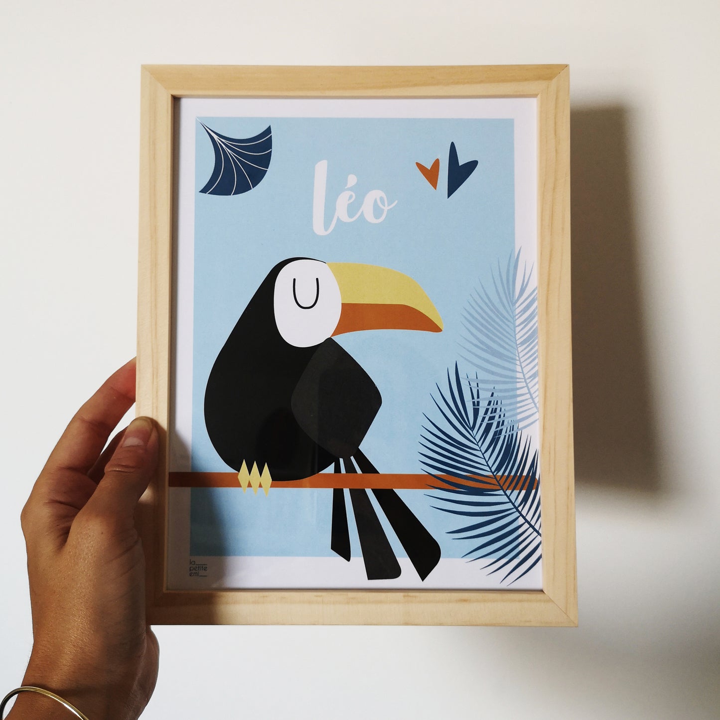 Affiche bébé animal - Toucan